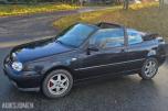 2000 Volkswagen Golf 1.6 Cabriolet, 125000km, Sportsseter