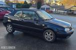 2000 Volkswagen Golf 1.6 Cabriolet, 125000km, Sportsseter