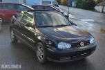 2000 Volkswagen Golf 1.6 Cabriolet, 125000km, Sportsseter