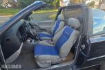 2000 Volkswagen Golf 1.6 Cabriolet, 125000km, Sportsseter