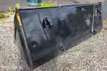 Snø/grus skuffe traktor med eurofeste bredde 160 cm