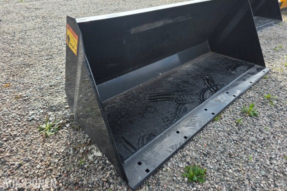 Snø/grus skuffe traktor med eurofeste bredde 160 cm