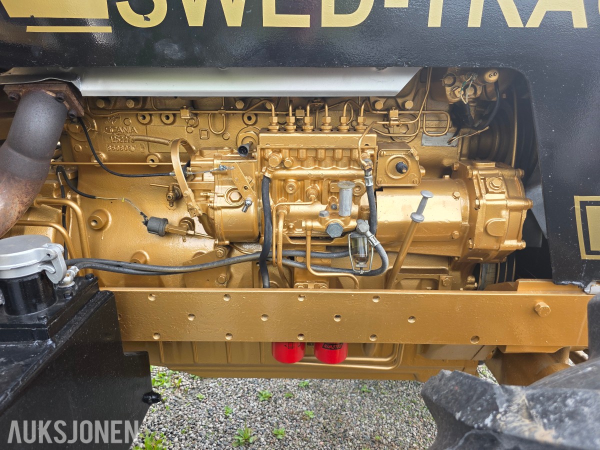 1982 Swed-Trac traktor ST 1674-10 samlerobjekt med 6-sylindret Scania diesel motor