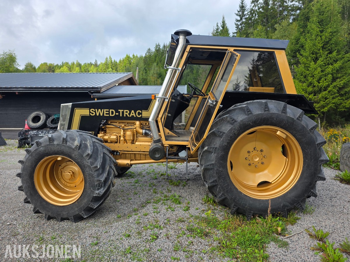 1982 Swed-Trac traktor ST 1674-10 samlerobjekt med 6-sylindret Scania diesel motor