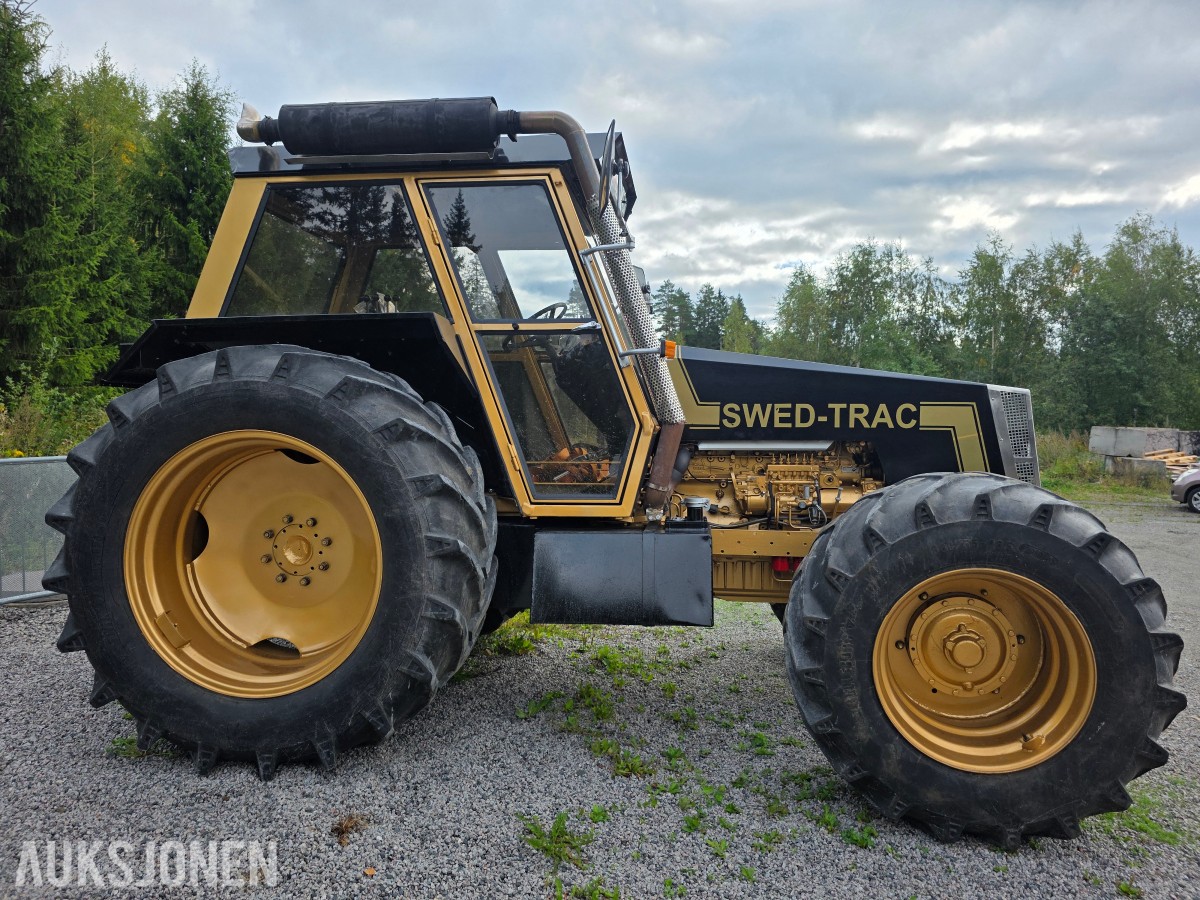 1982 Swed-Trac traktor ST 1674-10 samlerobjekt med 6-sylindret Scania diesel motor