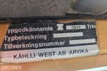 1982 Swed-Trac traktor ST 1674-10 samlerobjekt med 6-sylindret Scania diesel motor