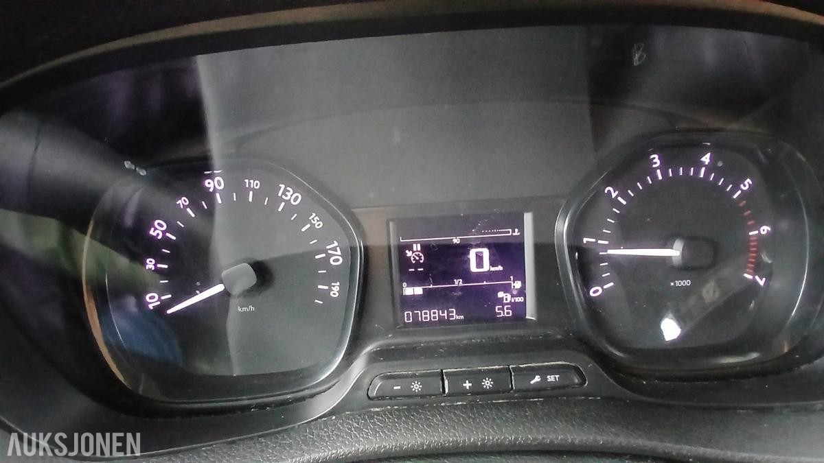 2018 Peugeot Expert 1,6 BlueHDI 115hk L1 man, 78900km, Hengerfeste