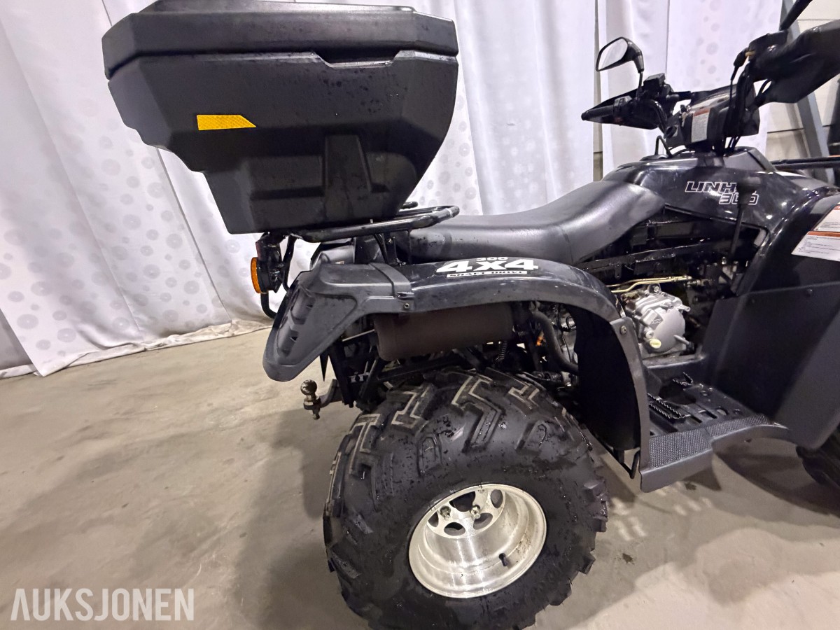 2021 Linhai LH300 ATV-3D T3 - 4X4 - HENGERFESTE