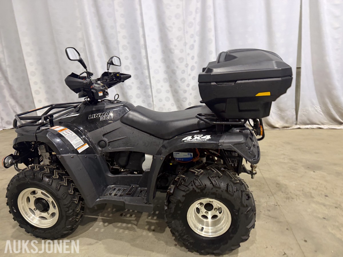 2021 Linhai LH300 ATV-3D T3 - 4X4 - HENGERFESTE