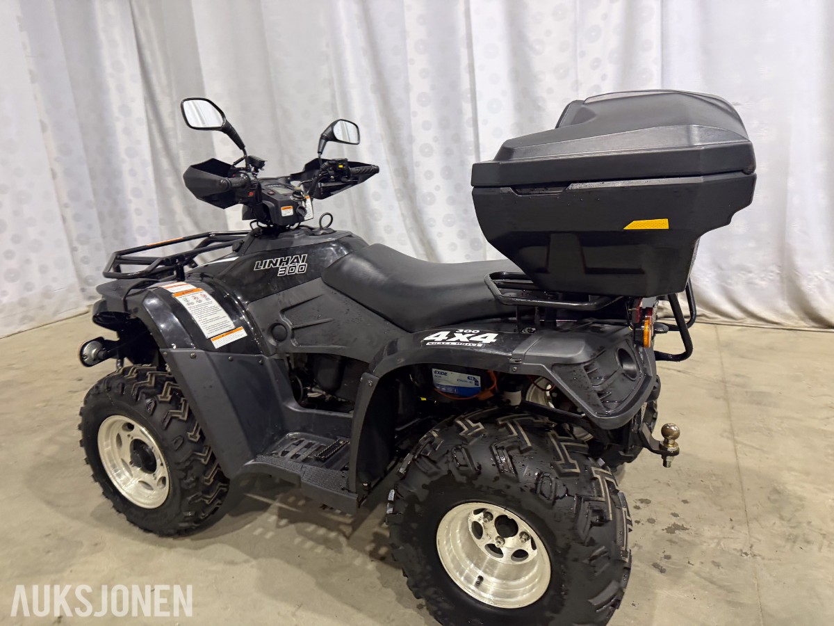 2021 Linhai LH300 ATV-3D T3 - 4X4 - HENGERFESTE