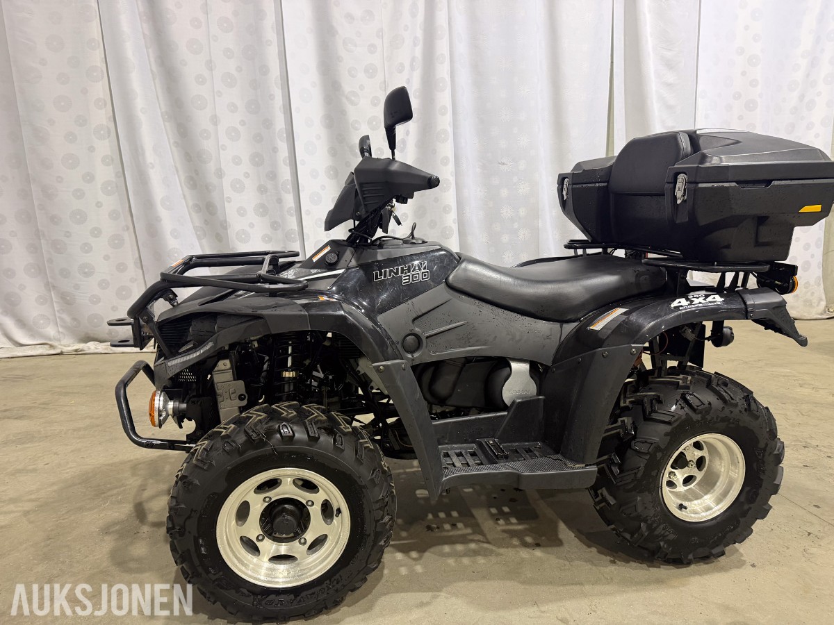2021 Linhai LH300 ATV-3D T3 - 4X4 - HENGERFESTE