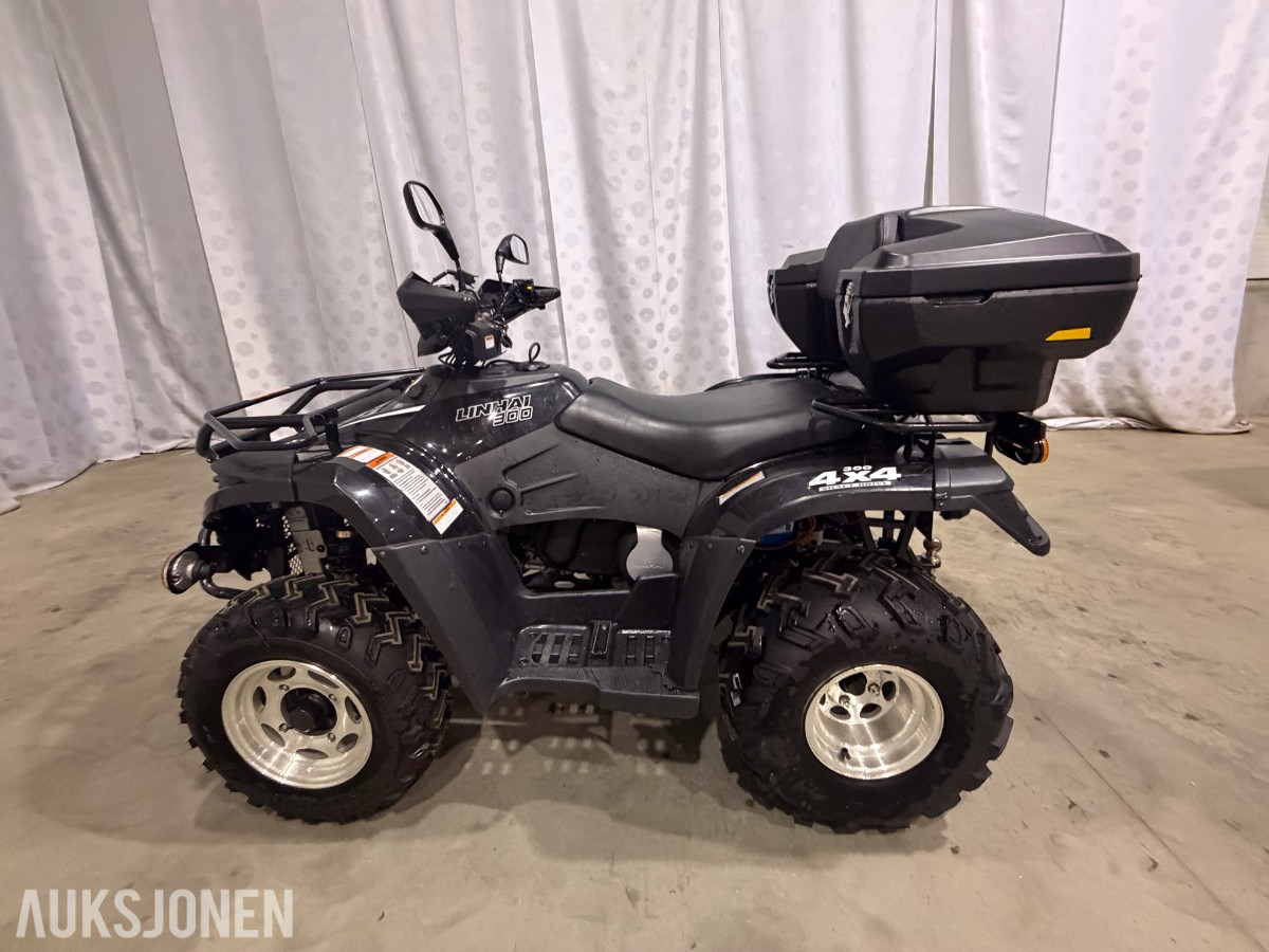 2021 Linhai LH300 ATV-3D T3 - 4X4 - HENGERFESTE
