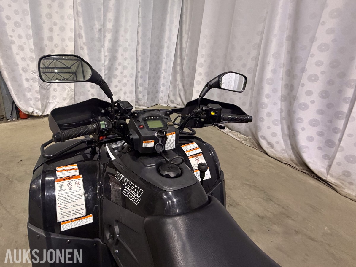 2021 Linhai LH300 ATV-3D T3 - 4X4 - HENGERFESTE