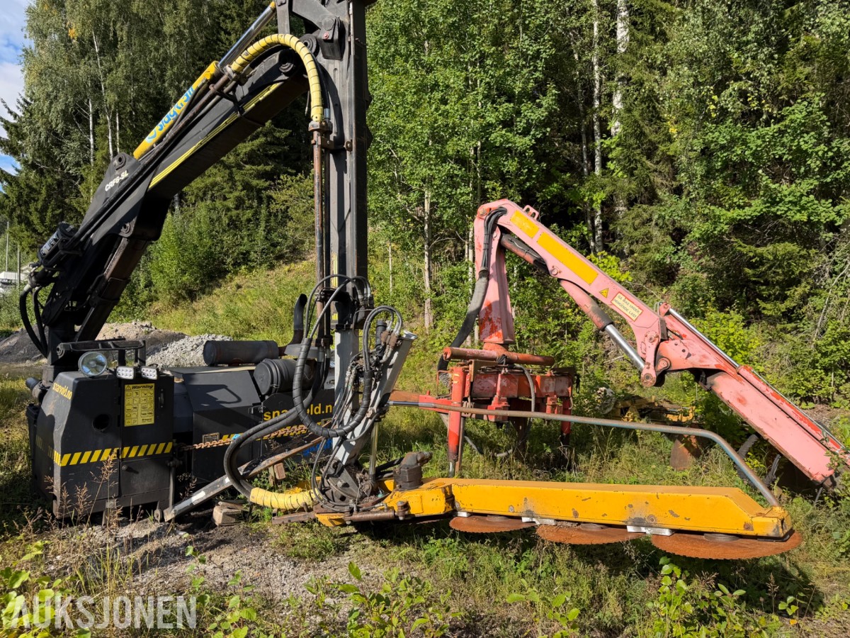 Slagkraft (kraft 190) m/grensag og fres