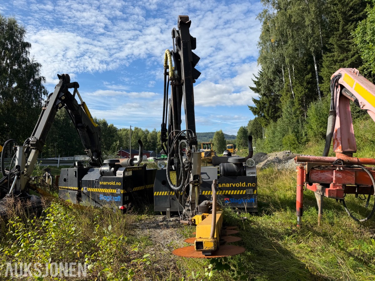 Slagkraft (kraft 190) m/grensag og fres