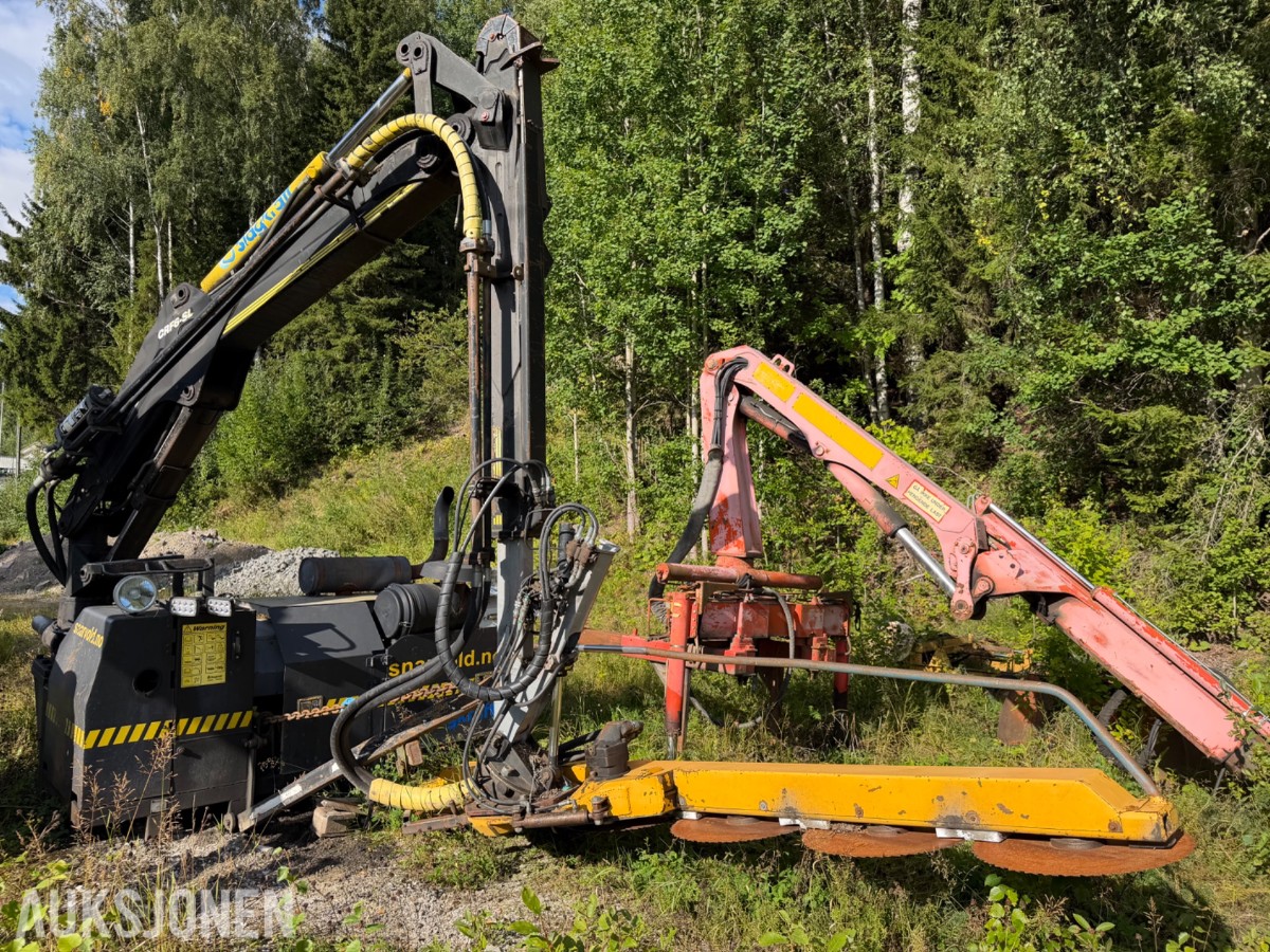 Slagkraft (kraft 190) m/grensag og fres