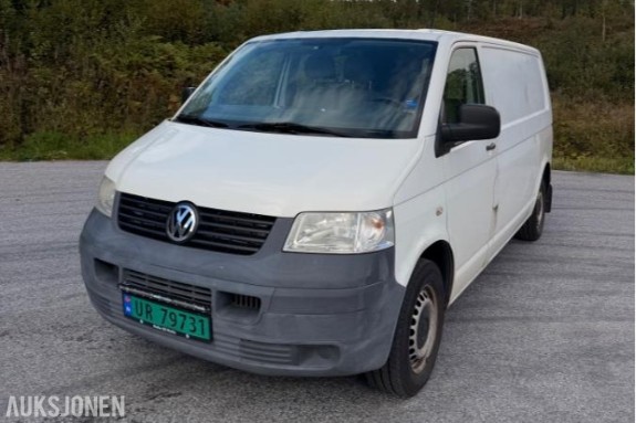 2008 Volkswagen Transporter 2.5 131hk 4MOTION hengerfeste s+v dekk eu ok 11.2027 - ingen minstepris