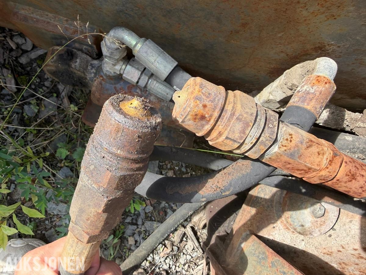 Hydraulisk pusseskuffe