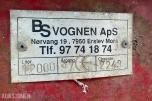 1997 BS Vognen Vanntank 12000L med trekkule