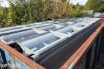GMM Krokcontainer full av Mini-Guard veihindring