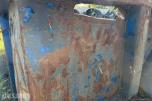 GMM Krokcontainer full av Mini-Guard veihindring