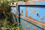 GMM Krokcontainer full av Mini-Guard veihindring