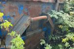 GMM Krokcontainer full av Mini-Guard veihindring