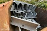 GMM Krokcontainer full av Mini-Guard veihindring