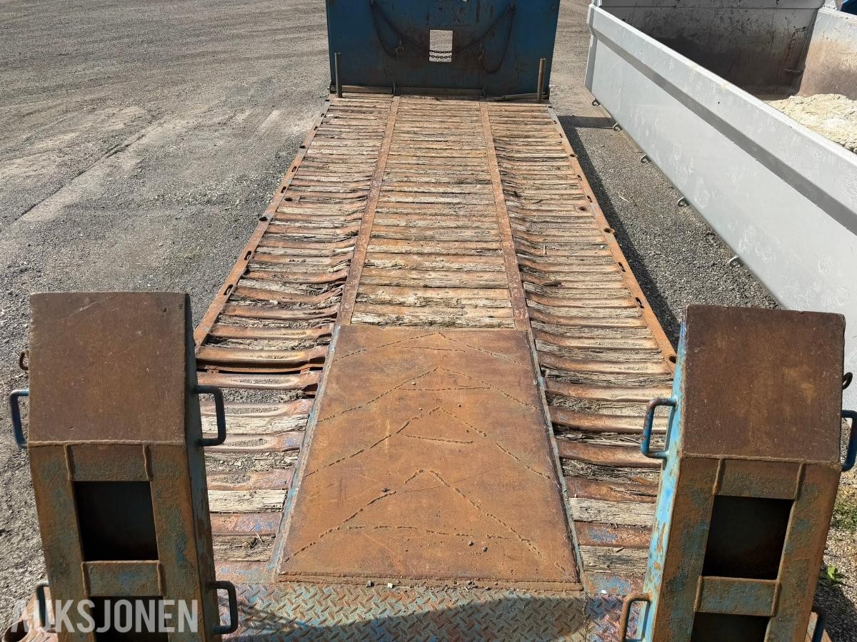 Maskinflak med kjørelemmer - 6,5 meter