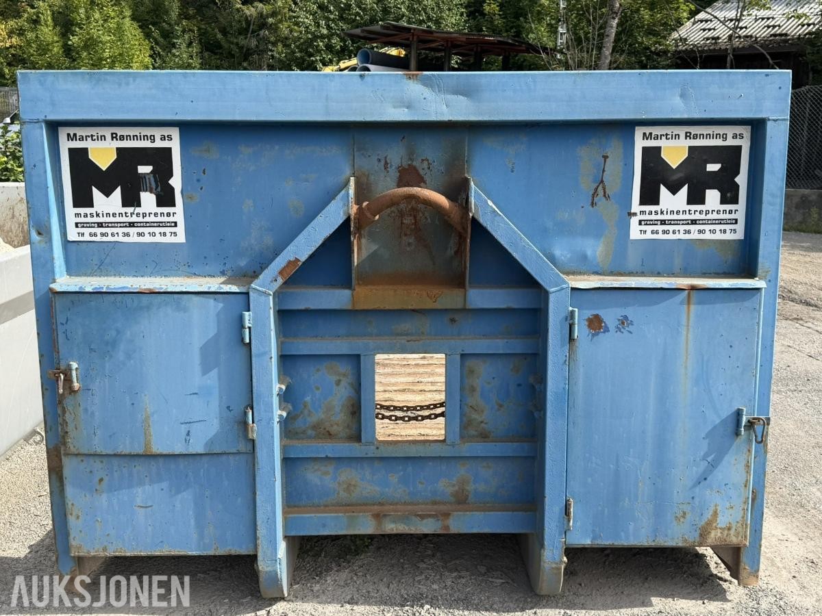 Maskinflak med kjørelemmer - 6,5 meter