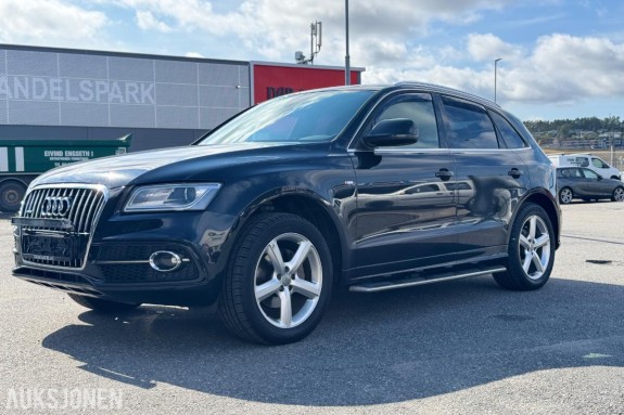 2013 Audi Q5 2.0 TDI 163HK QUATTRO I 2 X S-LINE I SKINN I AUTOMAT I KROK I 1 EIER SISTE 10 ÅR!