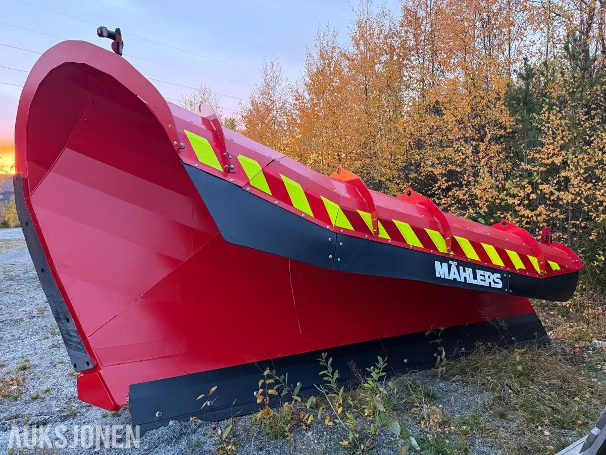 2023 Mahlers DPF diagonal plog - 3,70m - Nytt slitestål
