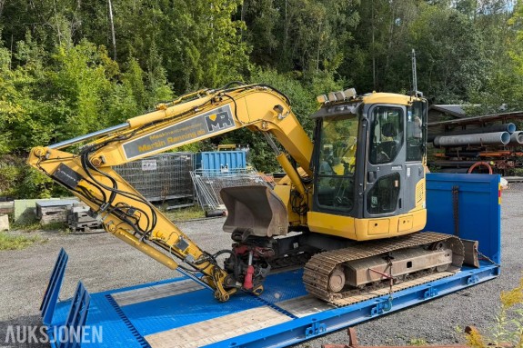 2012 Komatsu PC78US-8 Gravemaskin - Tiltrotator - S50 Hurtigfeste