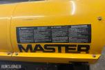 2010 Master BV 110 E indirekte fyrt byggvarmer - 33 kW - diesel eller parafin - 1800 kubikkmeter per time - 230 V