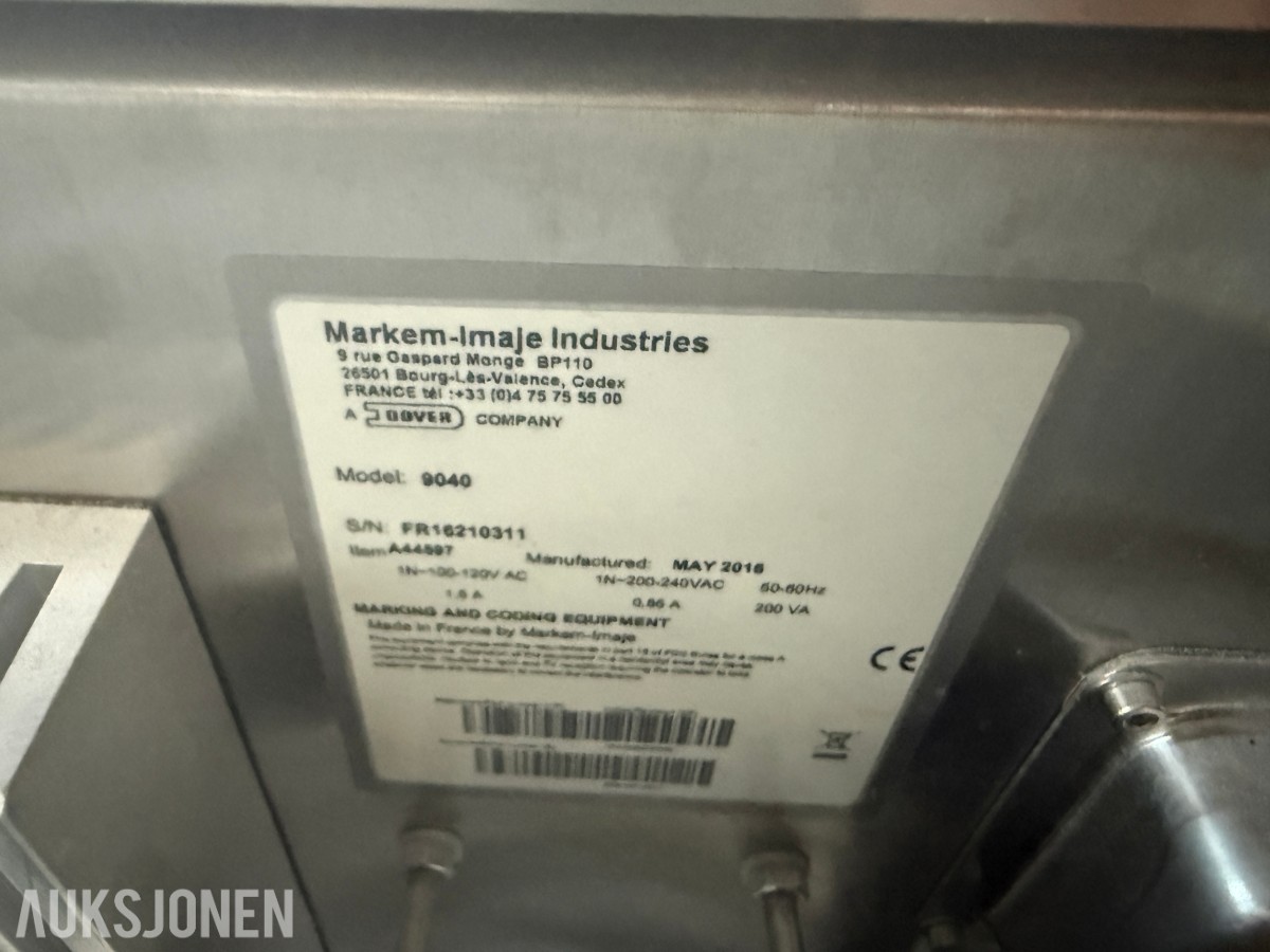 2015 Marken Imaje 9040