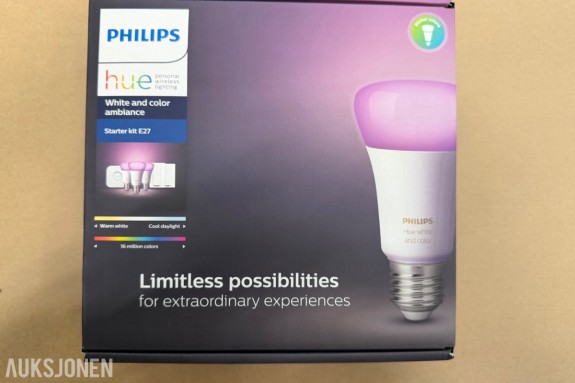 6x Philips Hue White and Color Ambiance Starter Kit E2