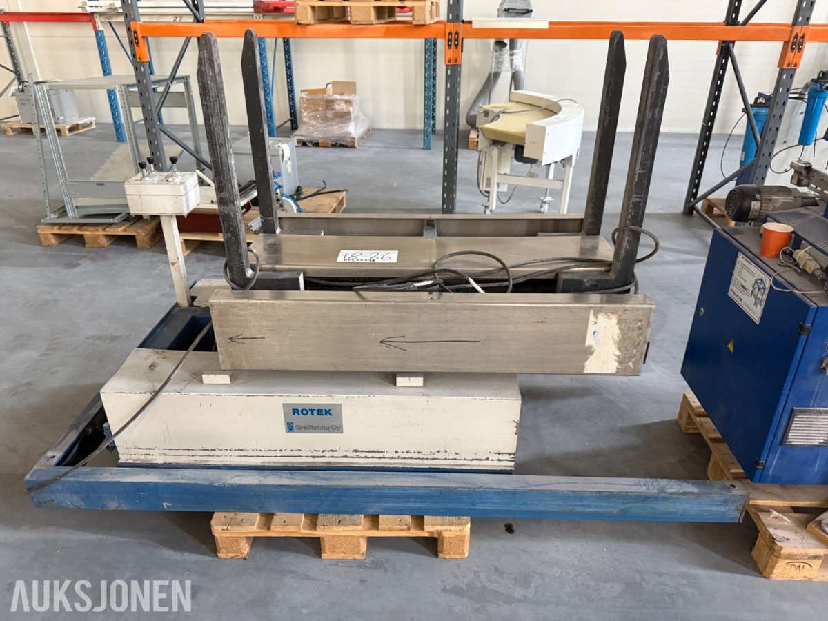 Rotek 900 Pallevender