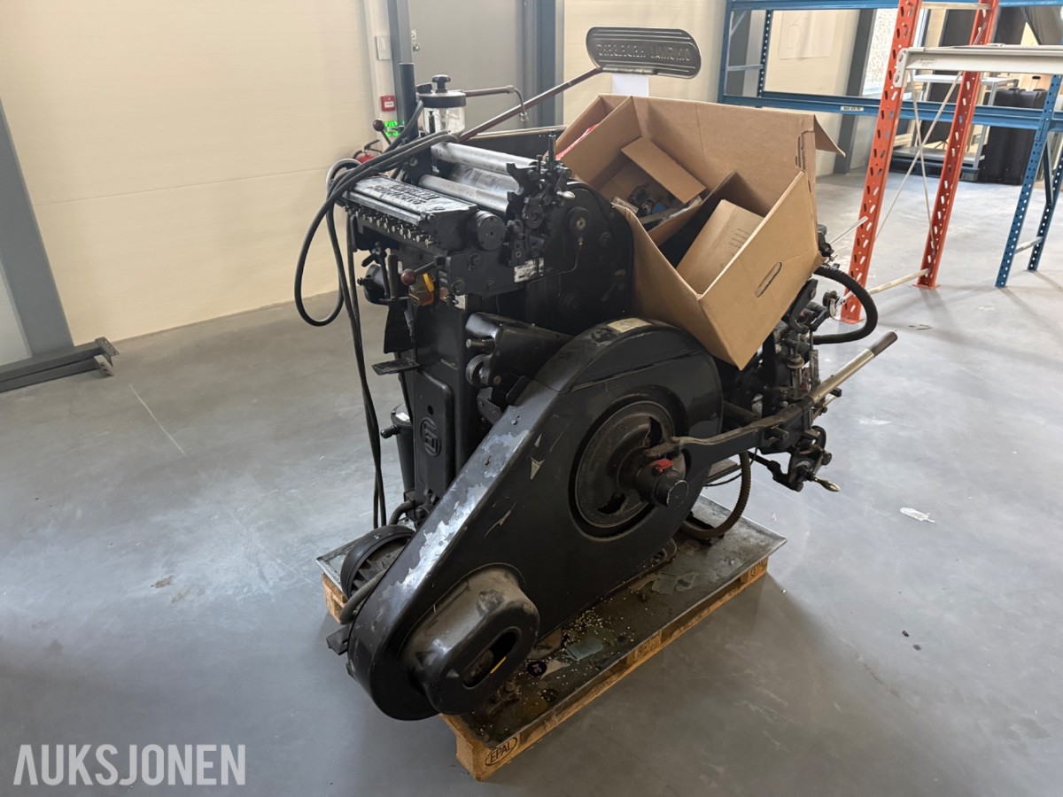 Heidelberg Tiegel Vingepresse REP OBJEKT