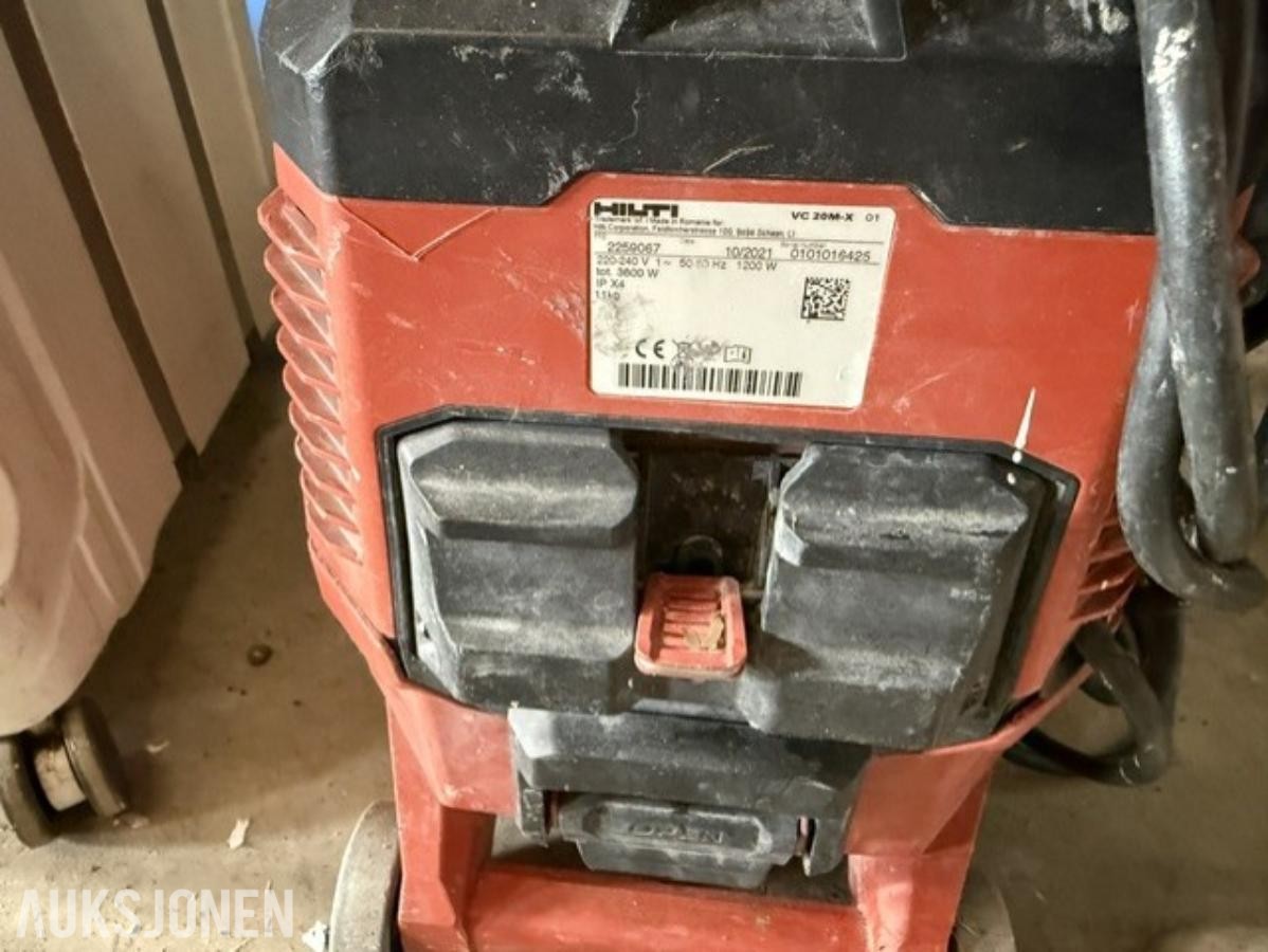 2021 HILTI VC 20M-X våt og tørr suger