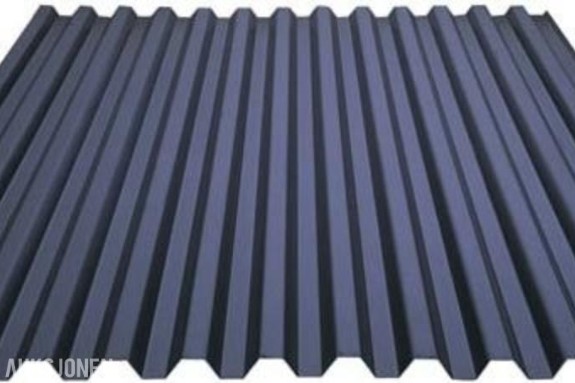 50 stk blikkplater 3 m sort