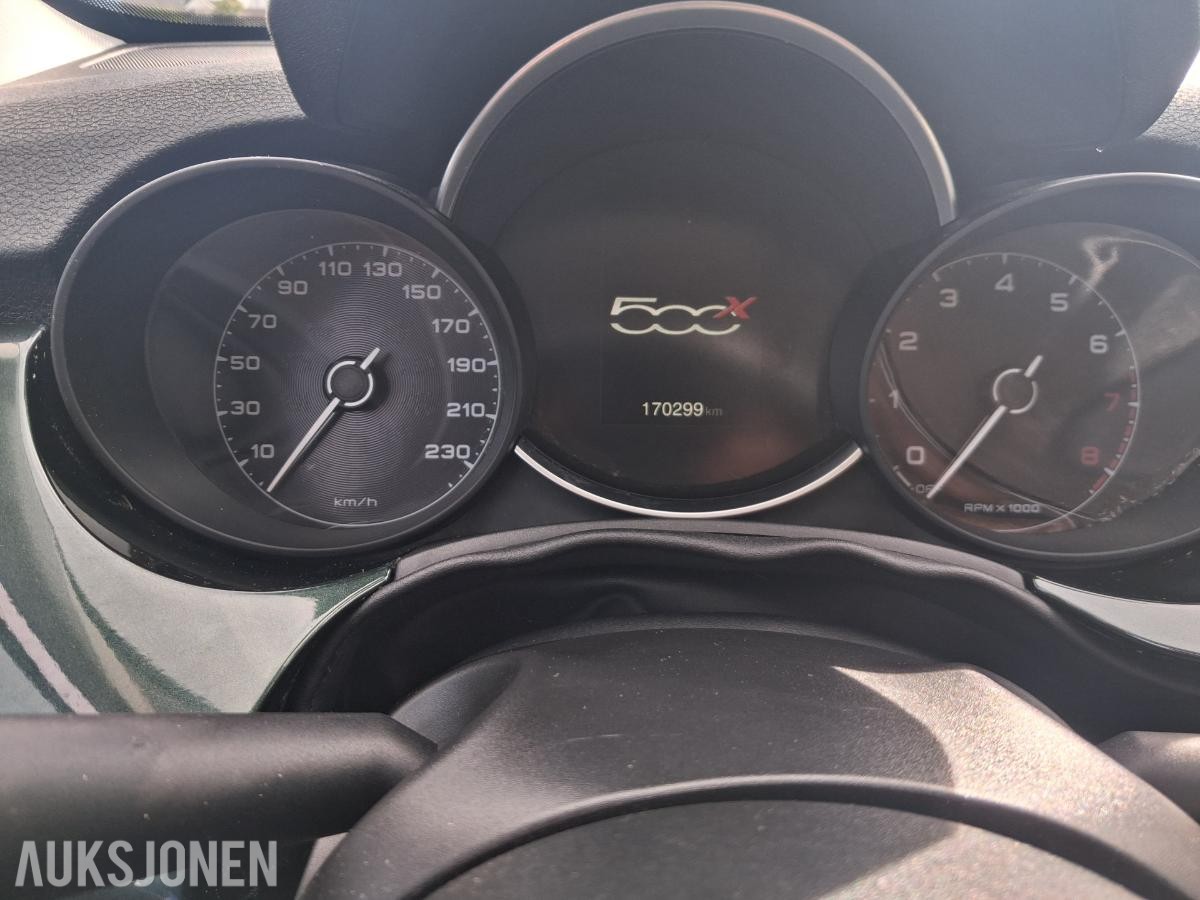 2018 Fiat 500X 1,3 T4 Firefly 150hk Automat, Ryggekamera, Hengerfeste