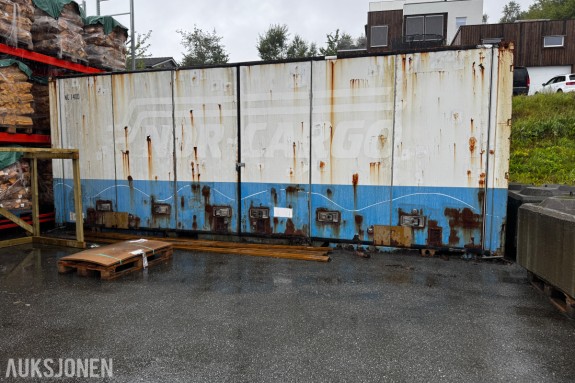 2006 CIMC skap med containerfester - lager container - Full sideåpning og bakdører - 25 fot