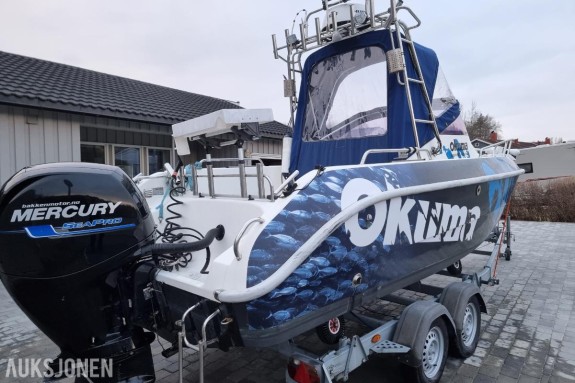 2001 Galia Galeon 660WA båt med Mercury Seapro motor - masse utstyr 