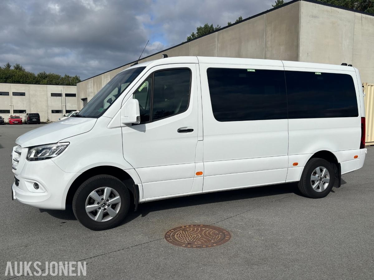 2024 Mercedes-Benz Sprinter Iles Automotive 317 CDI RWD - 9-seter - Automat - Webastok - 153803km - Rullestolrampe