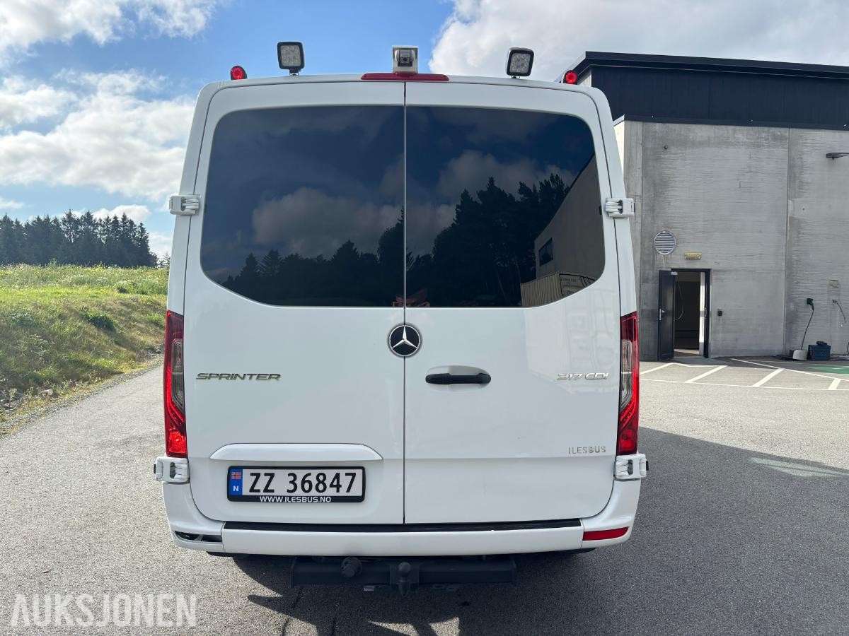 2024 Mercedes-Benz Sprinter Iles Automotive 317 CDI RWD - 9-seter - Automat - Webastok - 153803km - Rullestolrampe