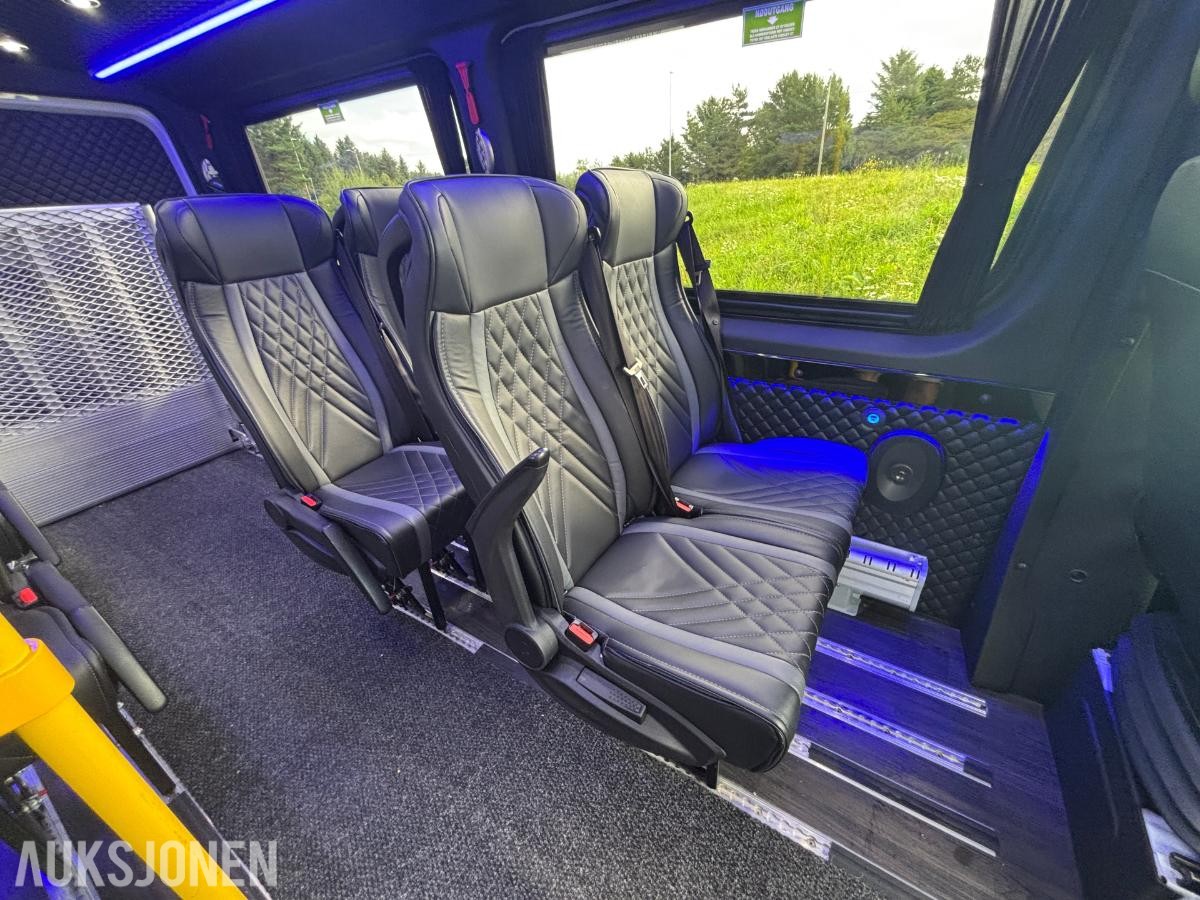 2024 Mercedes-Benz Sprinter Iles Automotive 317 CDI RWD - 9-seter - Automat - Webastok - 153803km - Rullestolrampe