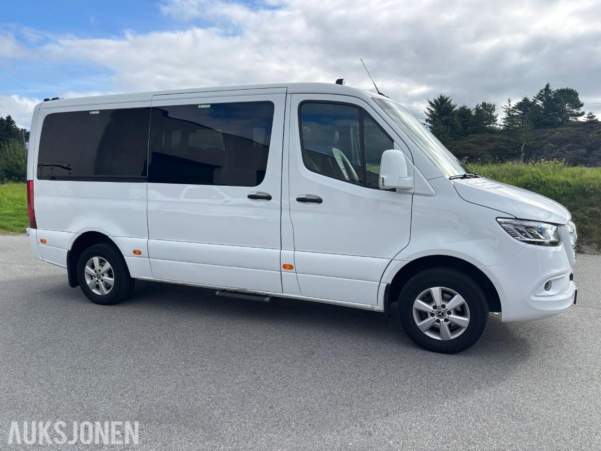2024 Mercedes-Benz Sprinter Iles Automotive 317 CDI RWD - 9-seter - Automat - Webastok - 153803km - Rullestolrampe