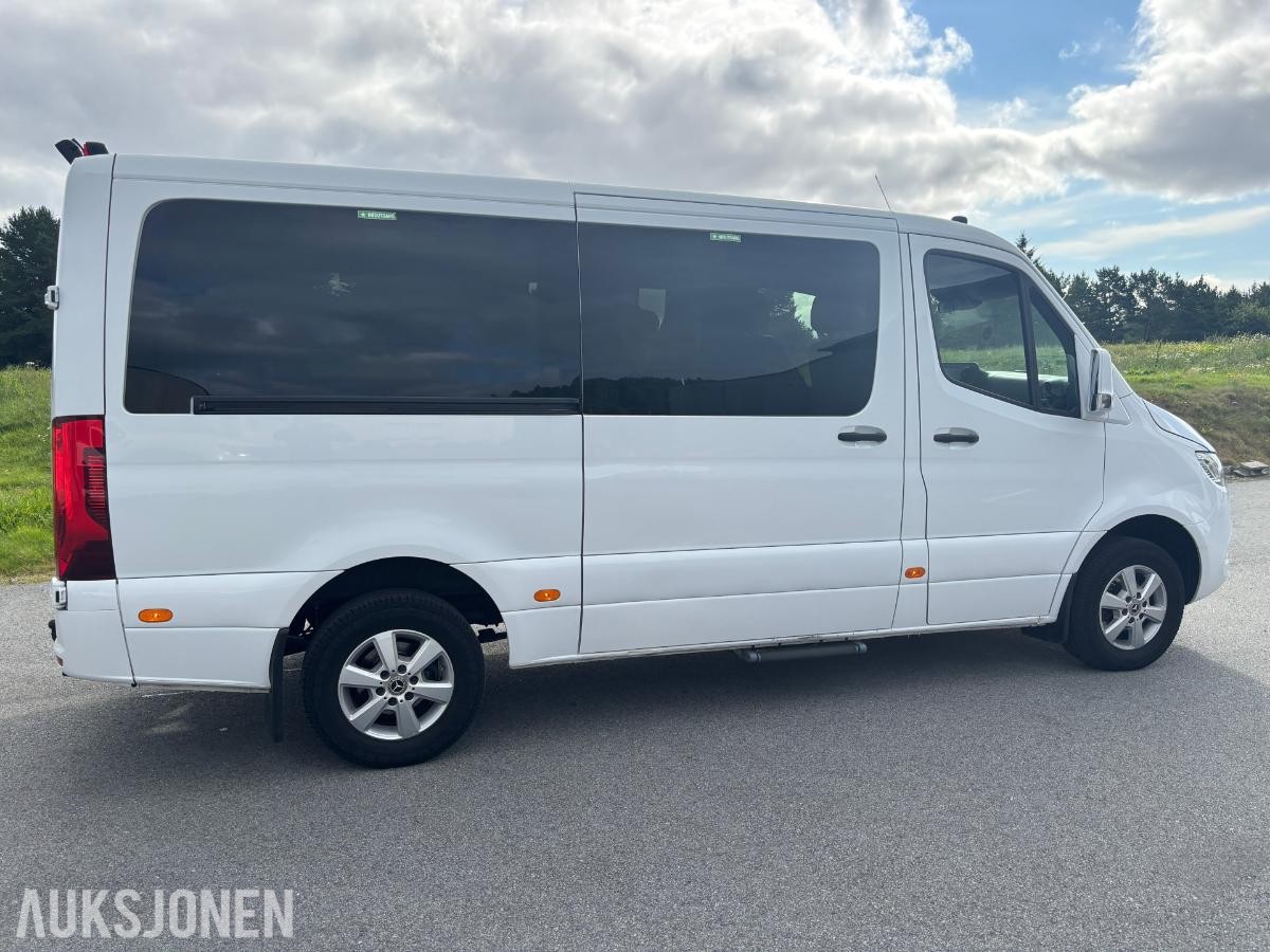 2024 Mercedes-Benz Sprinter Iles Automotive 317 CDI RWD - 9-seter - Automat - Webastok - 153803km - Rullestolrampe