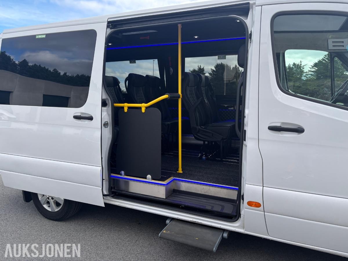 2024 Mercedes-Benz Sprinter Iles Automotive 317 CDI RWD - 9-seter - Automat - Webastok - 153803km - Rullestolrampe