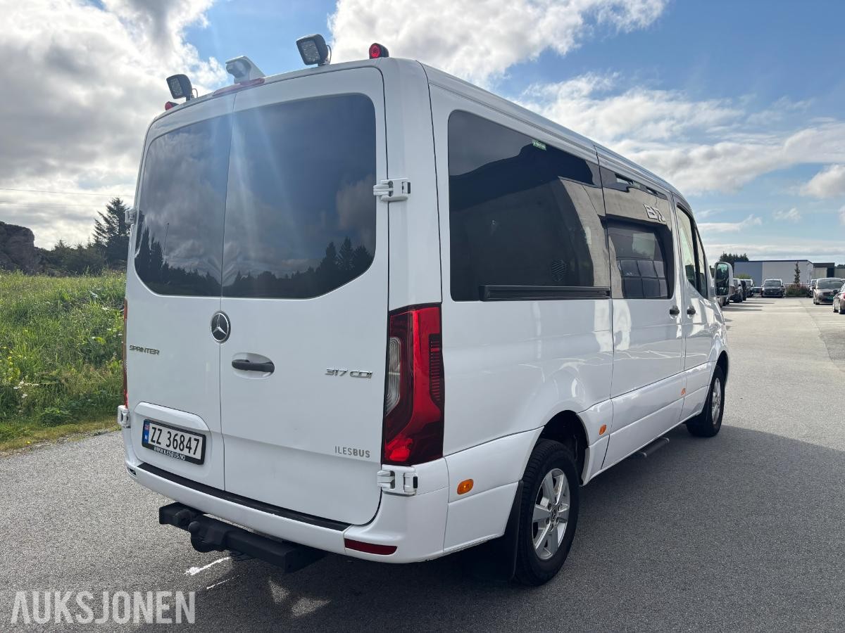 2024 Mercedes-Benz Sprinter Iles Automotive 317 CDI RWD - 9-seter - Automat - Webastok - 153803km - Rullestolrampe